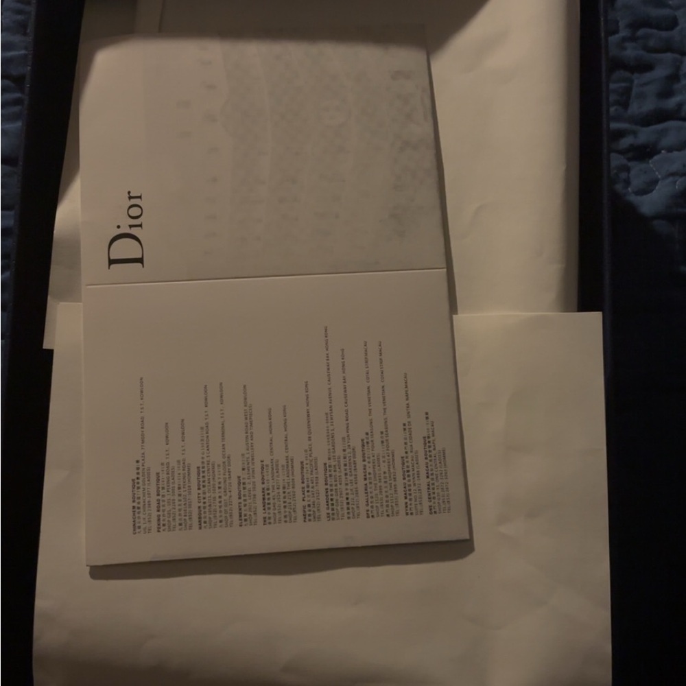 Dior Men's Black and White Athletic Shoes - Picture 4 of 5